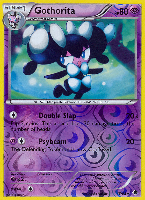 Emerging Powers Gothorita #45/98 reverse holo